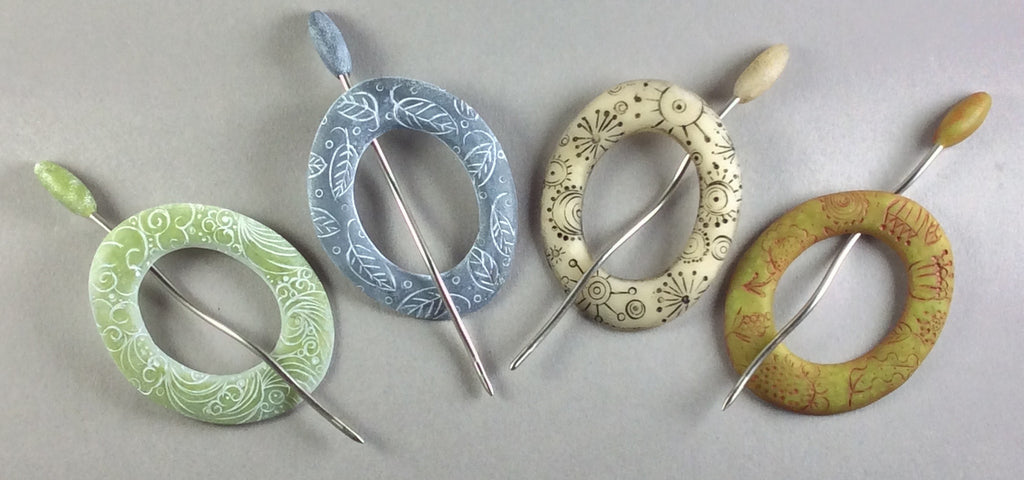 New - Bonnie Bishoff Shawl Pins