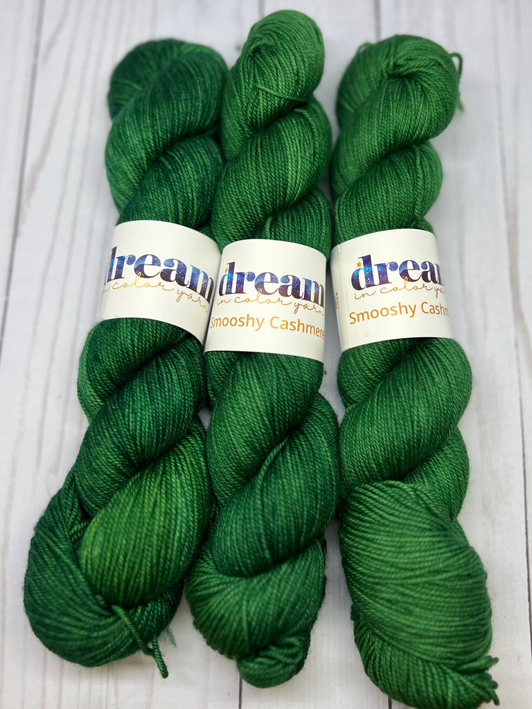 Smooshy with Cashmere - Green Light