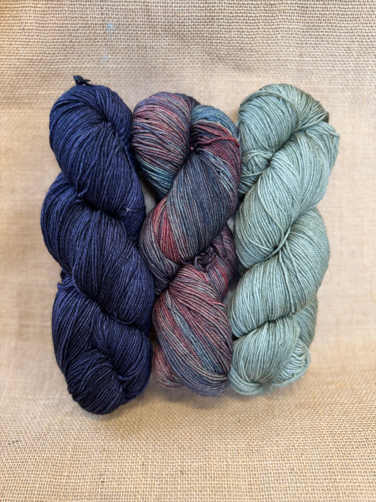 Casapinka Hiss and Vinegar MKAL 2025 - Malabrigo Sock - Pocion