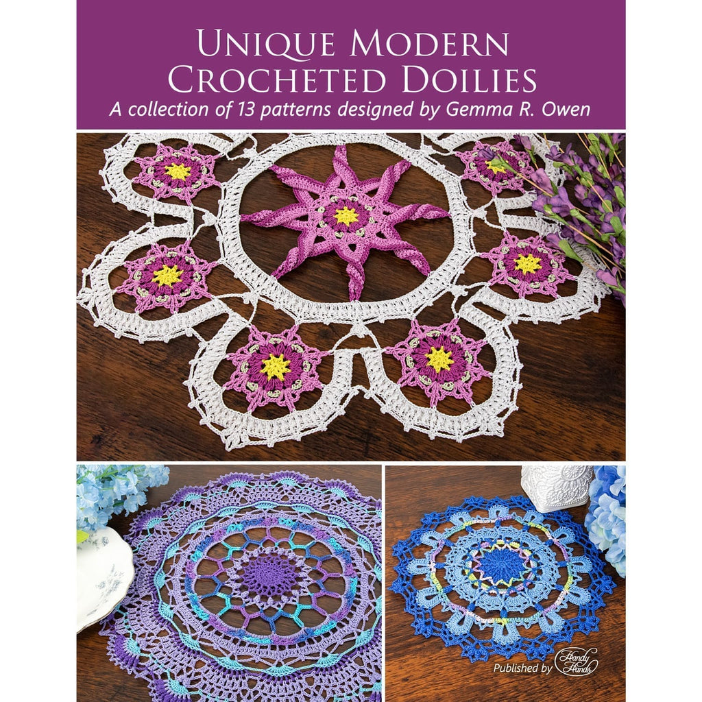 Unique Modern Crochet Doilies. by Gemma Owen