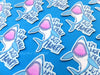 Lucky Sardine Vinyl Stickers