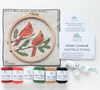 Winter Cardinals Needle Felting Kit