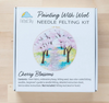 Cherry Blossoms Needle Felting Kit