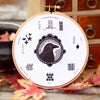 Embroidery Stitch Sampler - Crow