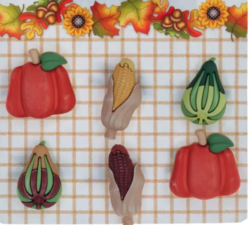 Autumn Bounty - Buttons