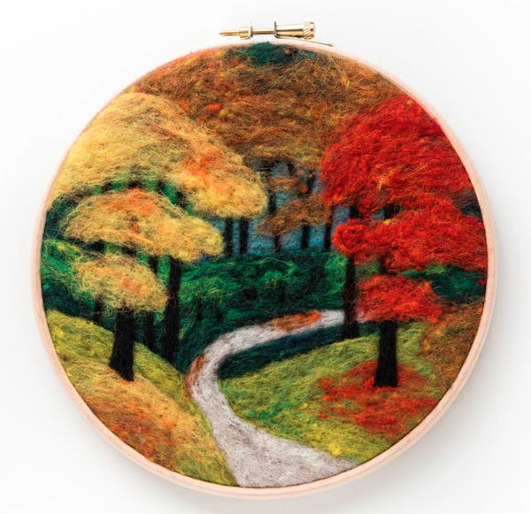 Fall Foliage Needle Felting Kit
