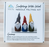 Gnomes Needle Felting Kit