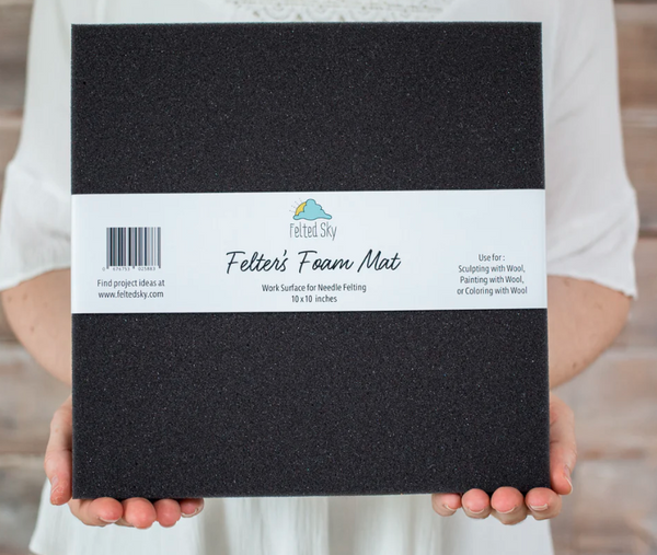 Foam Felting Mat 10" x 10"