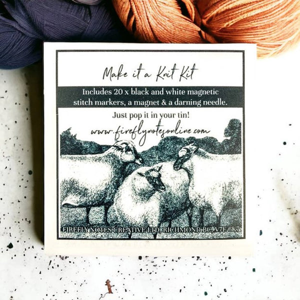 Make it a Knit Kit! Tin Magnet