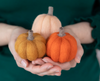 Pumpkin Trio Mini Needle Felting Kit