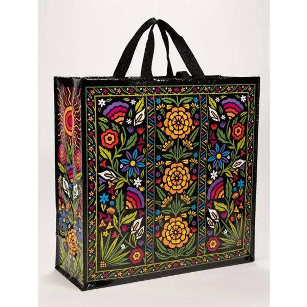 Blue Q Shopper Bag – Quixotic Fibers