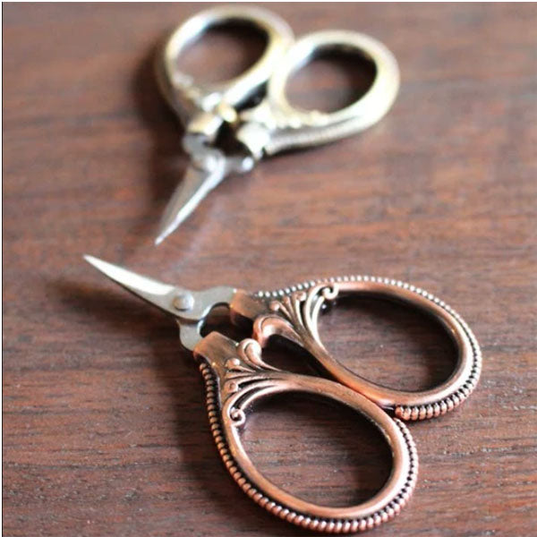 Mini Embroidery Scissors - Antique Copper