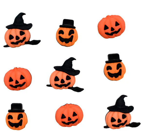 Carved Pumpkins - Buttons