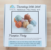Pumpkin Party Needle Felting Kit