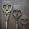 Botanical Garden Scissors - Antique Gold