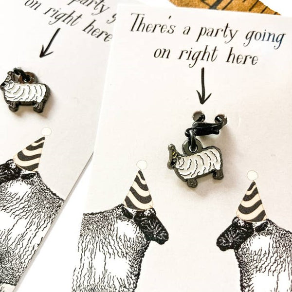 Party Sheep Removeable Stitch Marker