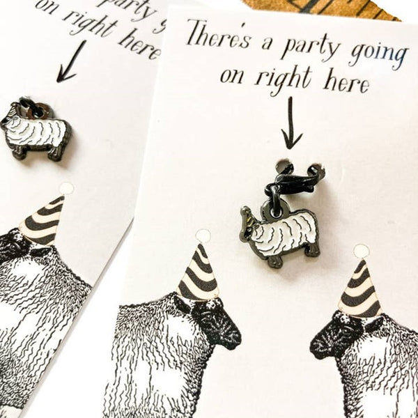 Party Sheep Removable Stitch Marker