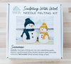 Snowmen Needle Felting Kit