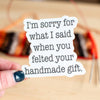 Sorry Stickers