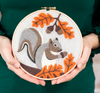 Autumn Squirrel Needle Felting Kit