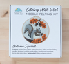 Autumn Squirrel Needle Felting Kit