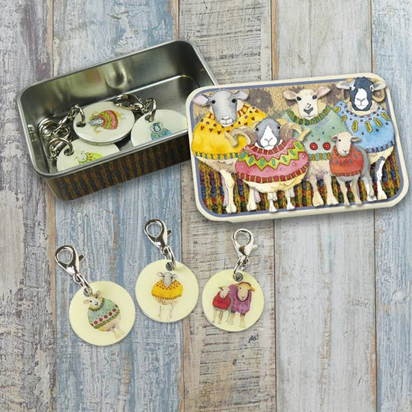 Mini Slide Pocket Crafting Tin with Stitch Markers
