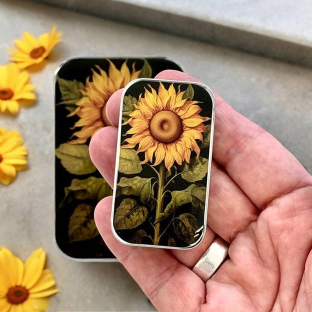 Enameled Notions Tin - Small