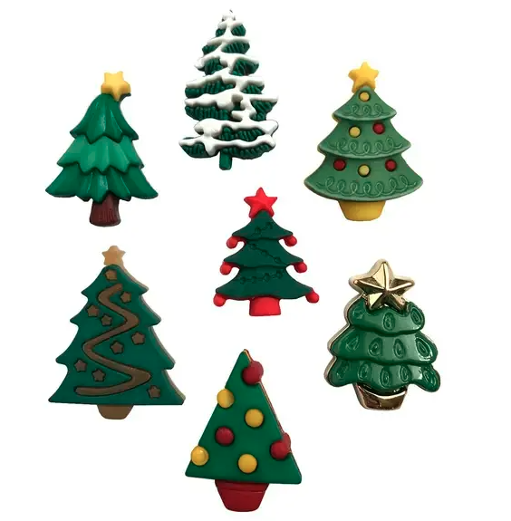 Christmas Tree - Buttons