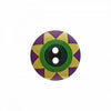 Kaffe Fassett Star Flower 20mm Button - 4 Color Combinations