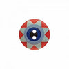 Kaffe Fassett Star Flower 20mm Button - 4 Color Combinations