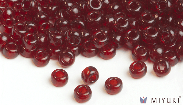 Miyuki 6/0 Transparent Glass Beads