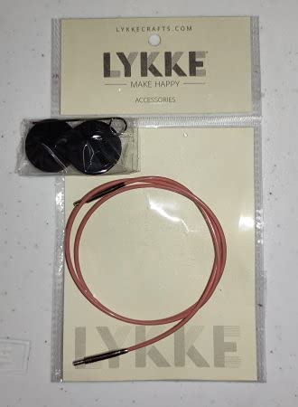  Lykke Crafts, Pink Swivel Cord Accessory for 5 inch