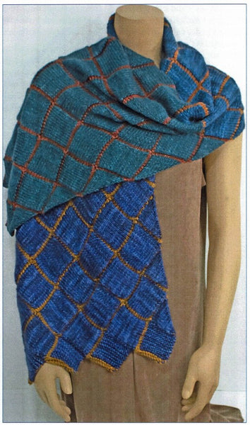 Chroma Entrelac Wrap - Pattern