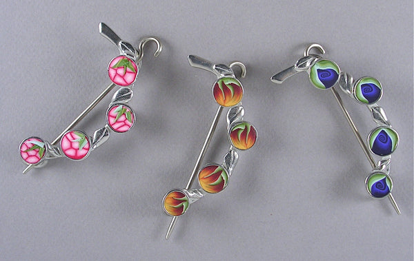 Spring Bud Shawl Pin