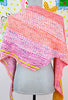 Casapinka Mindless KAL Shawl Kit - Your Slip is Showing - Smooshy with Cashmere