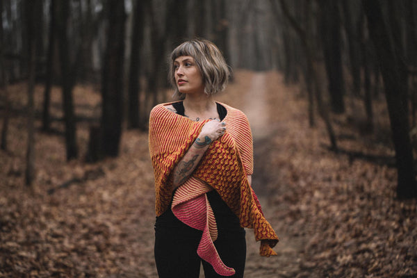Rose Gold Shawl