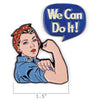 Rosie the Riveter and We Can Do It! Enamel Pins