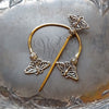 Filigree Monarch Butterfly Pennanular Brooch