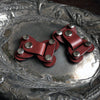 Lock Toggle Leather Closure