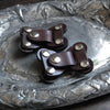 Lock Toggle Leather Closure
