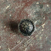 Floral Relief Pedestal Buttons