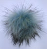 Large Faux Fur Snap On Pom Poms