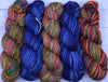 Nightshift Shawl Kit - Urth Uneek and Monokrom Combinations