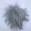 Large Faux Fur Snap On Pom Poms