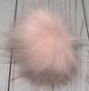 Medium Faux Fur Snap On Pom Poms