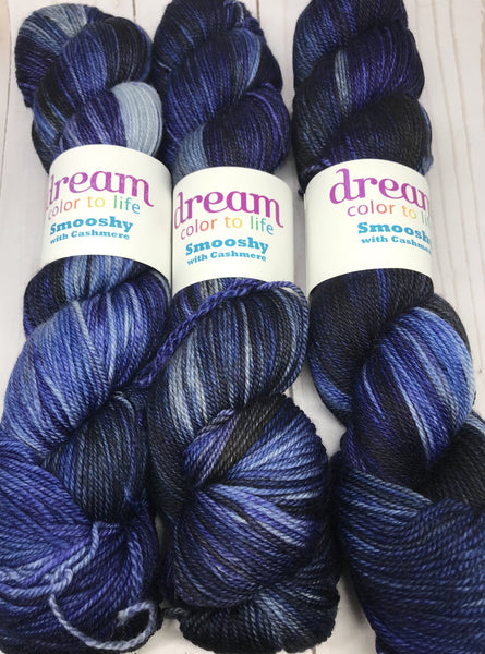 Smooshy with Cashmere - Indigo