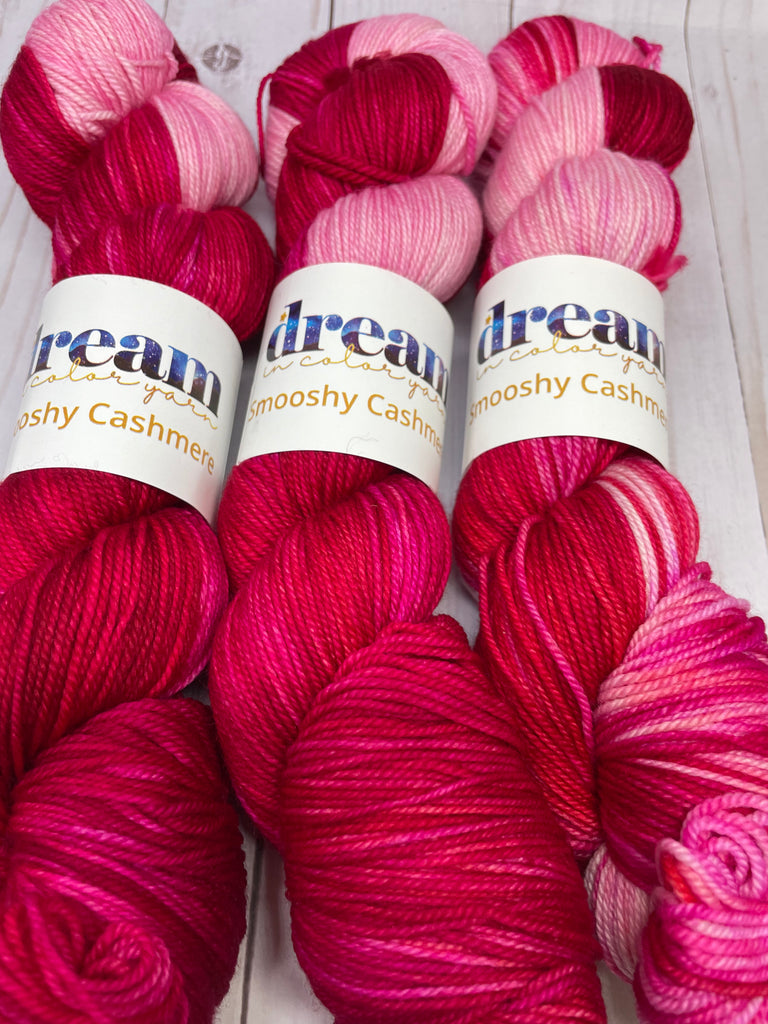 Smooshy with Cashmere - Assigned Pooling - Pink Pop