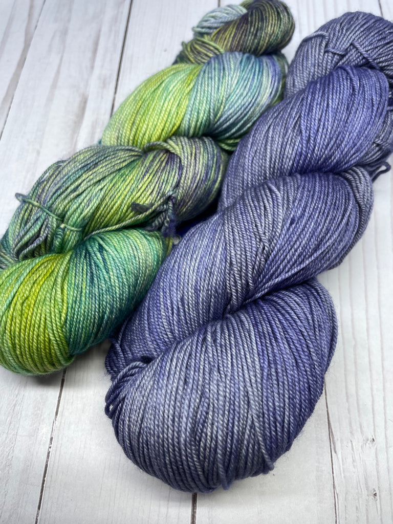Casapinka's Ric Rac Shawl Kit - Malabrigo Sock