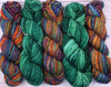 Nightshift Shawl Kit - Urth Uneek and Monokrom Combinations