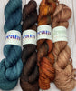 Casapinka Mindless KAL Shawl Kit - Your Slip is Showing - Smooshy with Cashmere